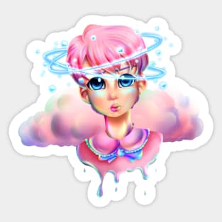 you've got your head stuck in the clouds Sticker